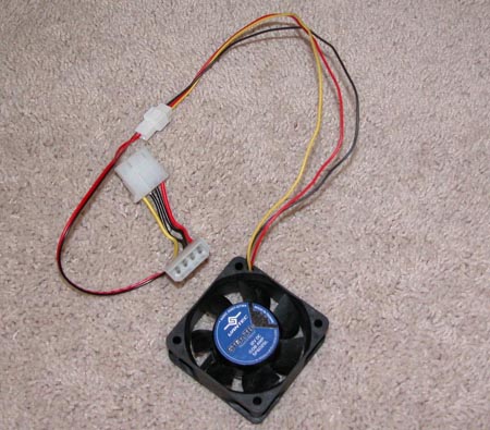 Cooling fan for logicboard